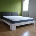 Letto in trave legno massello