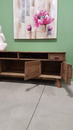 Porta tv in legno di recupero