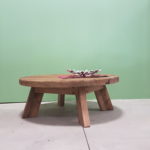Tavolo basso in legno riciclato