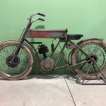 Decorazione moto harley davidson