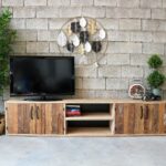 Mobile credenza in legno artigianale linea Solay