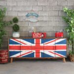 Credenza vintage union Jack