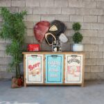Credenza Vintage dipinta