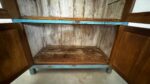 Vetrina Artigianale "Azure Antique" in Legno Massello - immagine 3