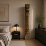 Colonna Indiana d'Epoca – "L'Anima del Tempo" - H 152 cm