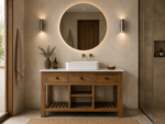 Mobile Bagno "Essenza Naturale" con Lavabo da Appoggio