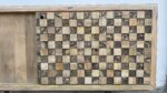 Credenza Artigianale Indiana "Mandala" - Legno di Mango Riciclato e Mosaico Geometrico - immagine 2